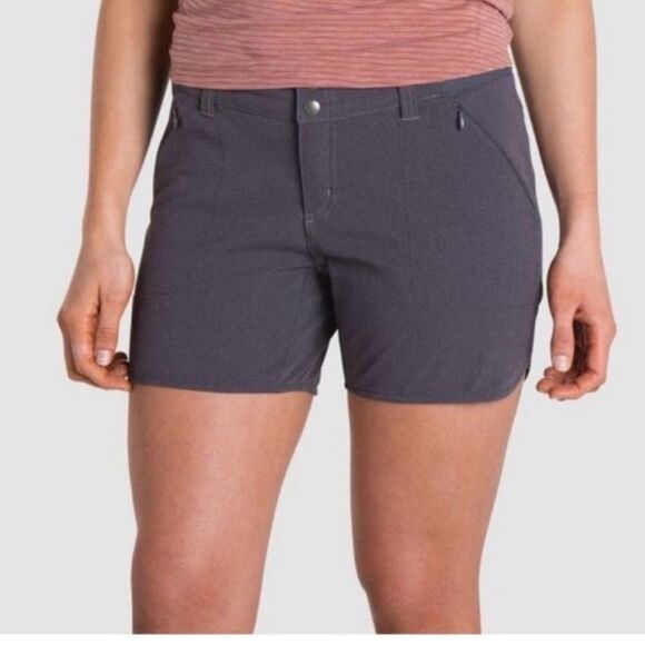 Kuhl Strattus Hiking Shorts Ripstop Gray Size 8 - Picture 1 of 16